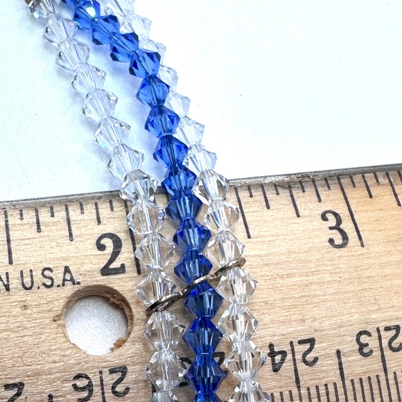 Vintage Three rows Crystals by Swarovski Bracelet - Picture 11 of 12